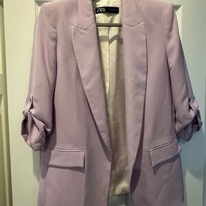 Zara mauve women’s blazer